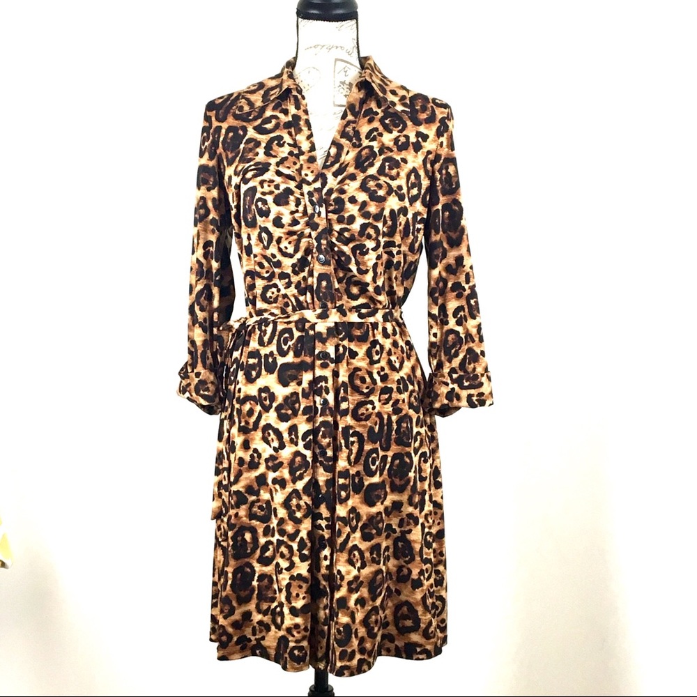 INC international Concepts Womens Leopard Dress
